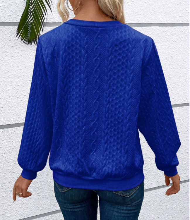 Isabelle | Women's Cable-Knit Zip-Up Jumper