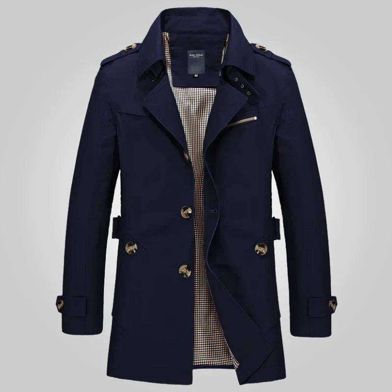 Jasper | Men's Lapel-Collar Trench Coat