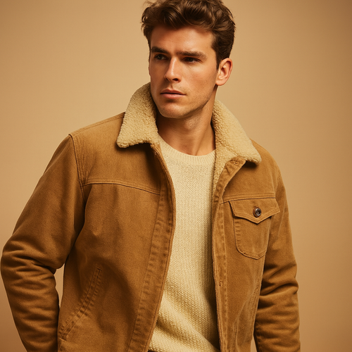 Button-Up Padded Winter Coat