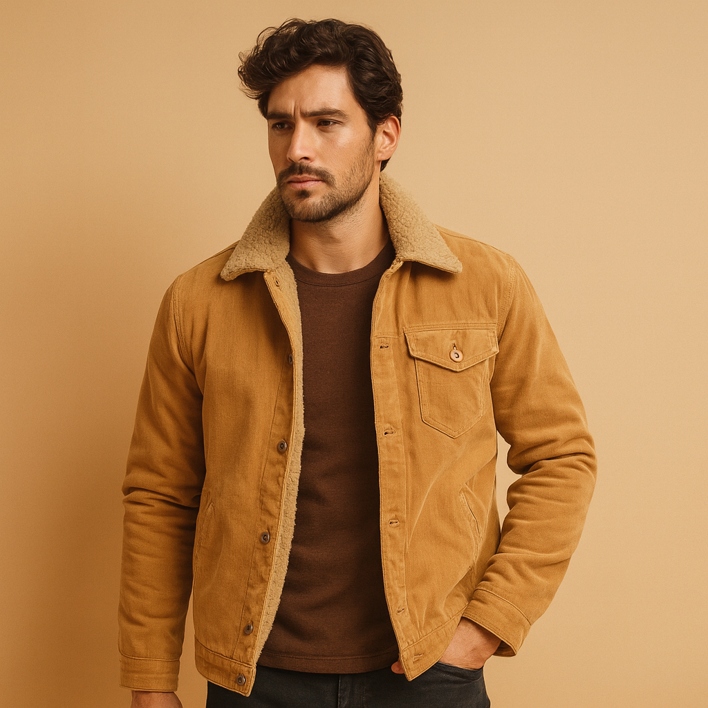 Button-Up Padded Winter Coat