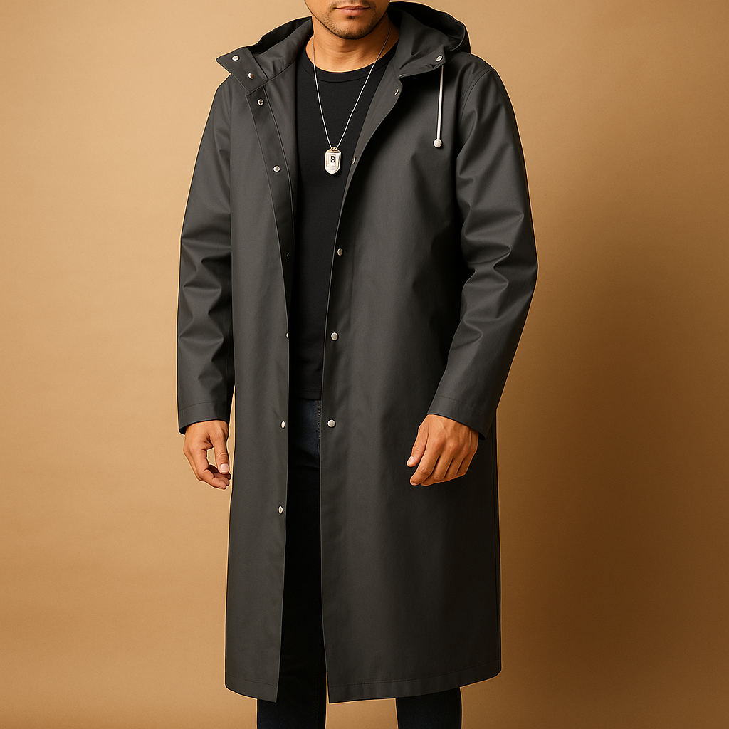 Longline Waterproof Rain Coat