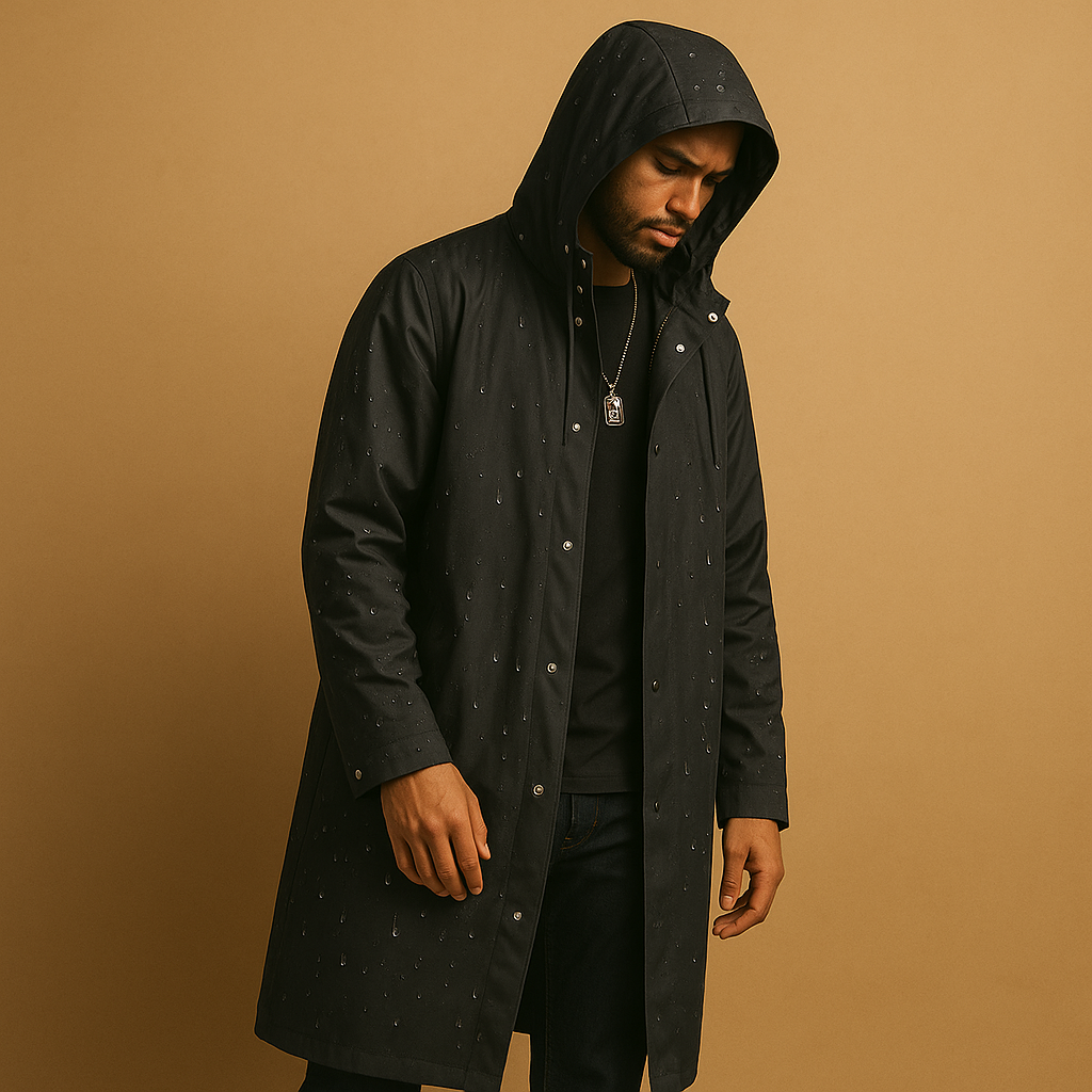 Longline Waterproof Rain Coat