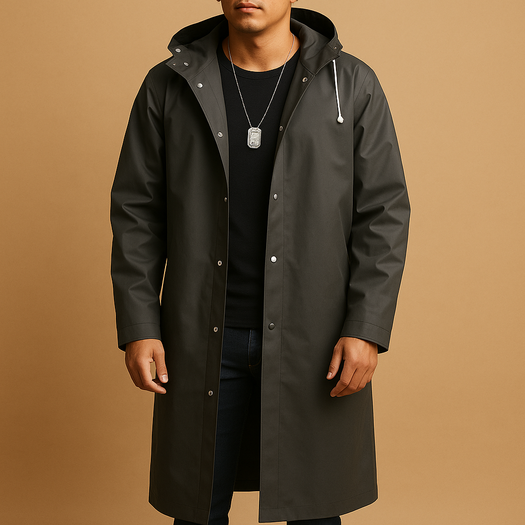 Longline Waterproof Rain Coat