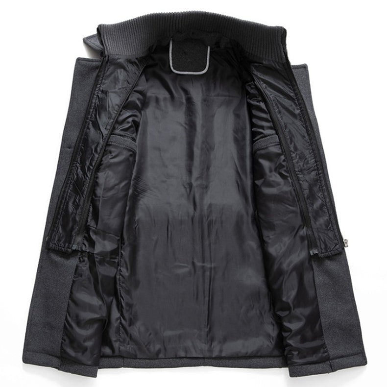Leon | Men's Collar Zip Two-Piece Winter Jacket