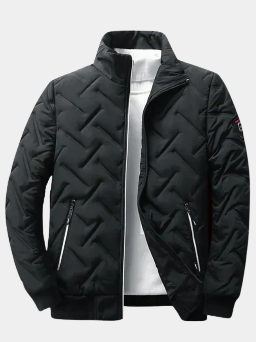 Mika | Men's Quilted Stand Collar Winter Jacket