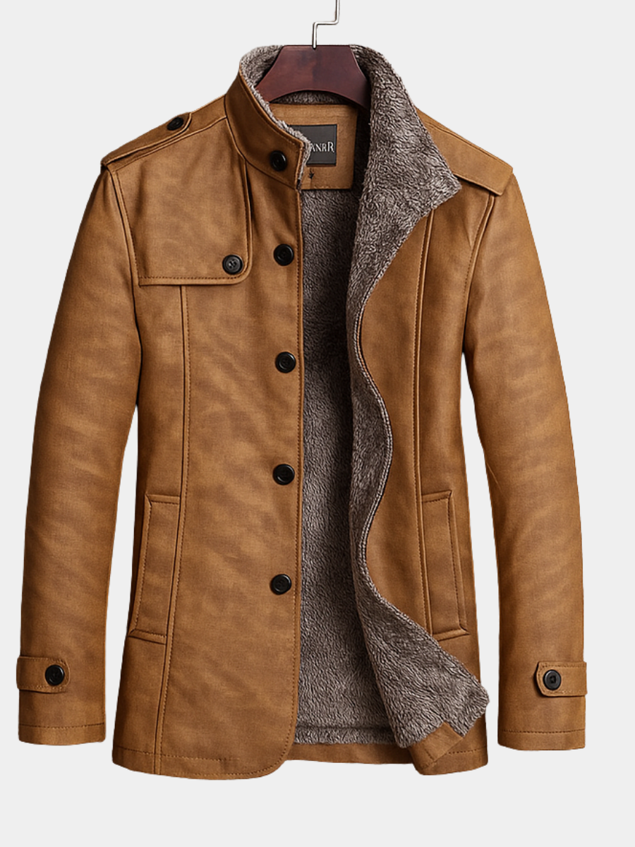 Lauren | Men's Sherpa Collar Lined Winter Jacket