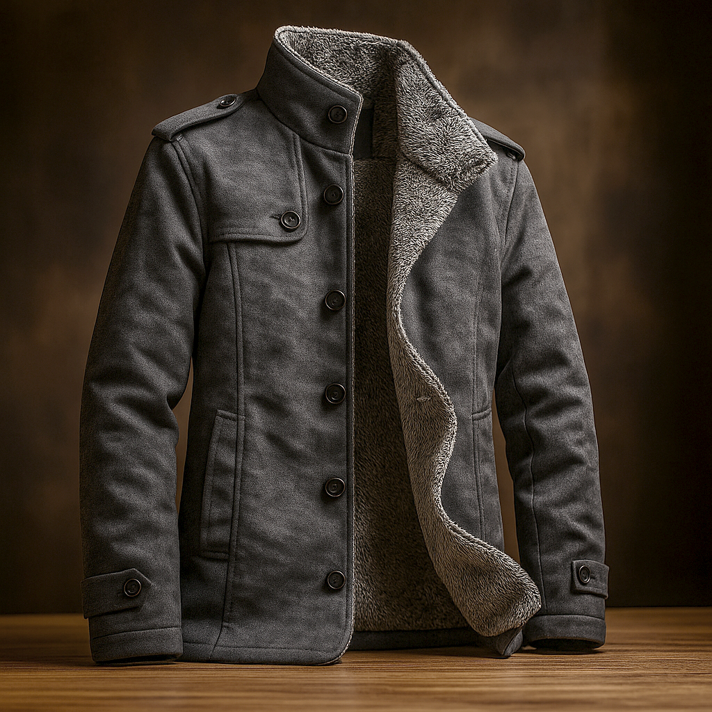 Lauren | Men's Sherpa Collar Lined Winter Jacket