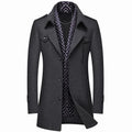 Lars | Men's Slim Fit Long Winter Coat