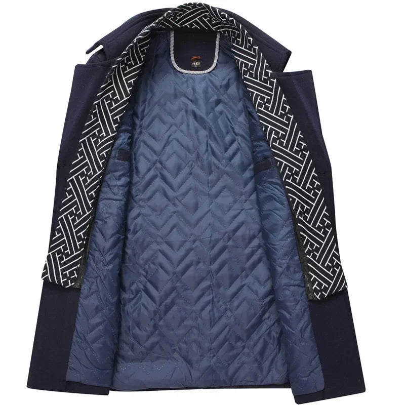 Lars | Men's Slim Fit Long Winter Coat