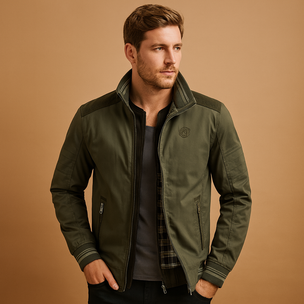Lightweight Jacket with Modern Design