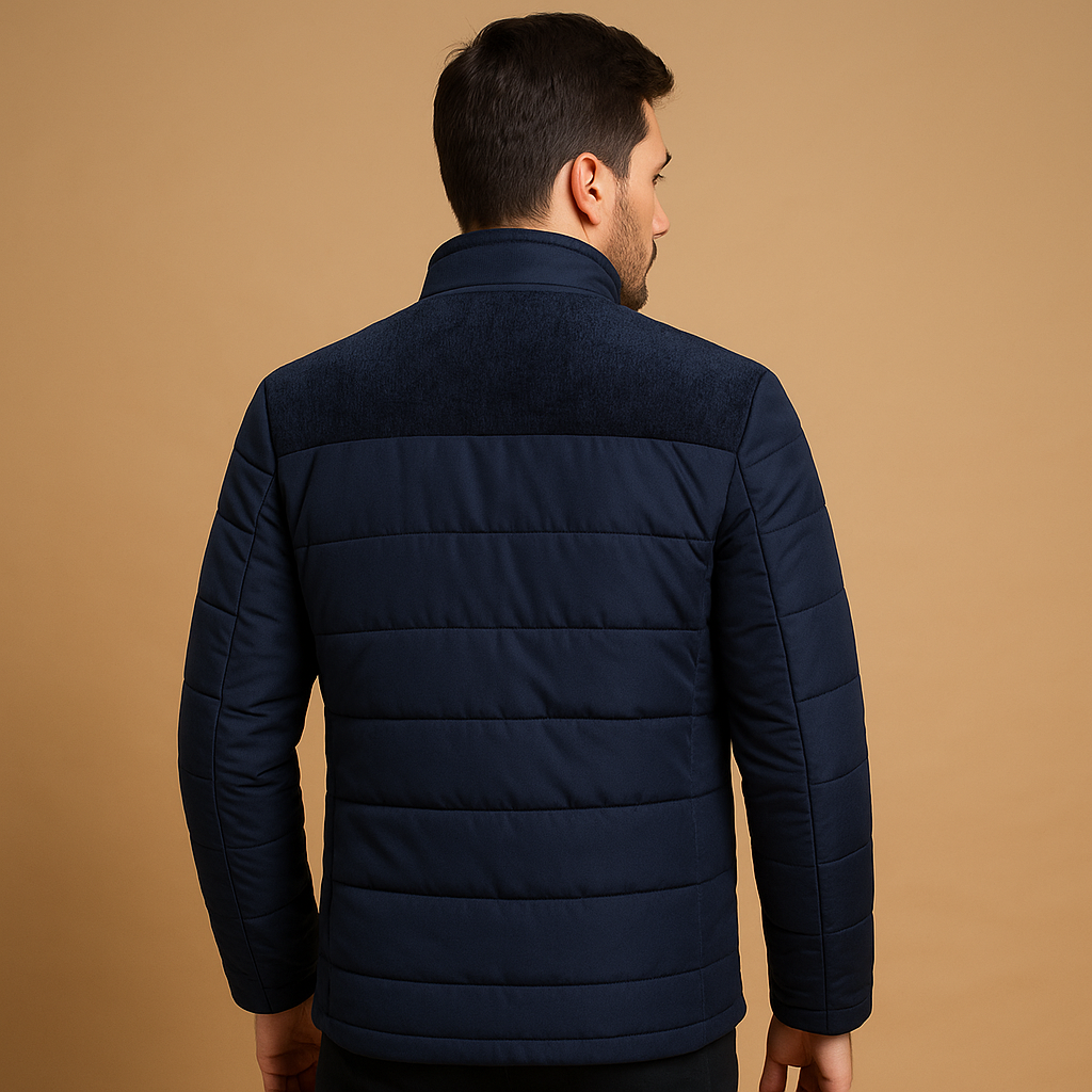 Fleece Jacket with Stand Collar