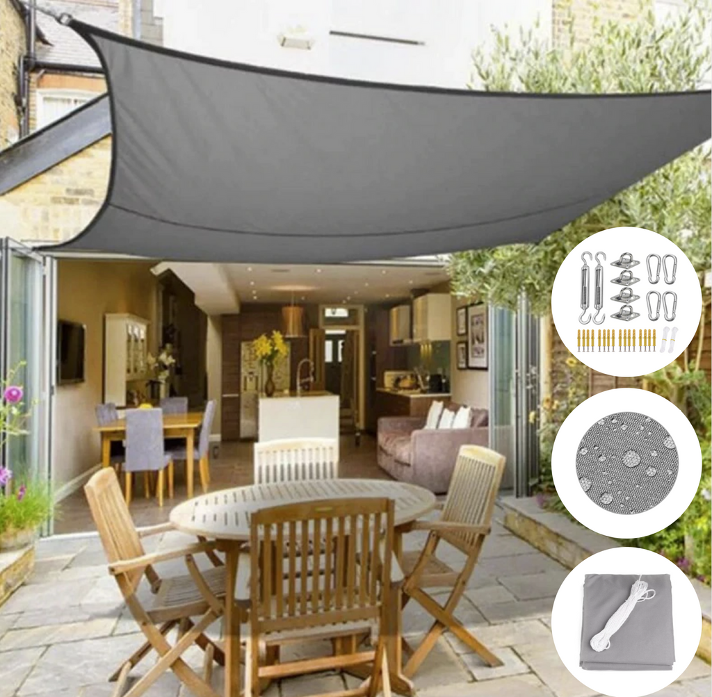 Luxury Shade Sail – Water-Resistant & UV-Resistant for Garden & Patio