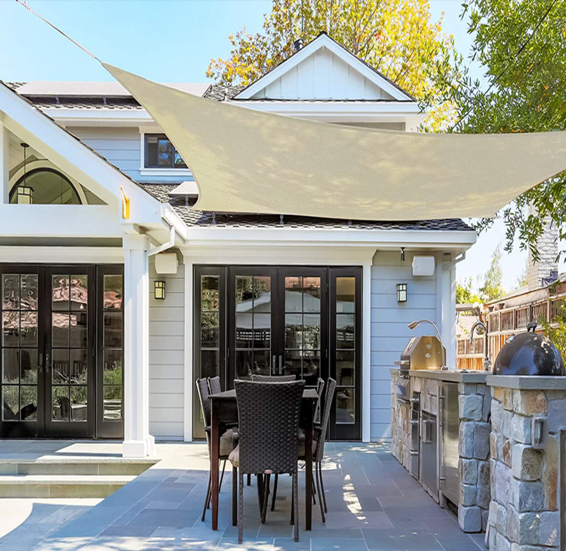 Luxury Shade Sail – Water-Resistant & UV-Resistant for Garden & Patio
