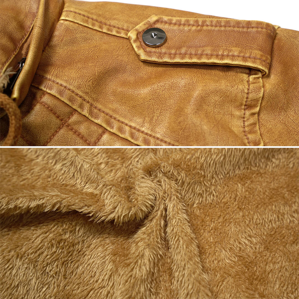 Agustine™ | Luxury Leather Jacket