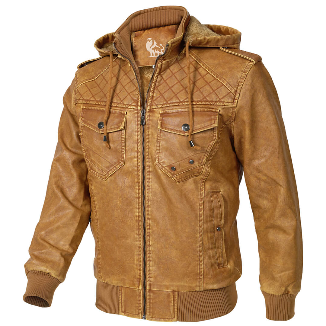 Agustine™ | Luxury Leather Jacket