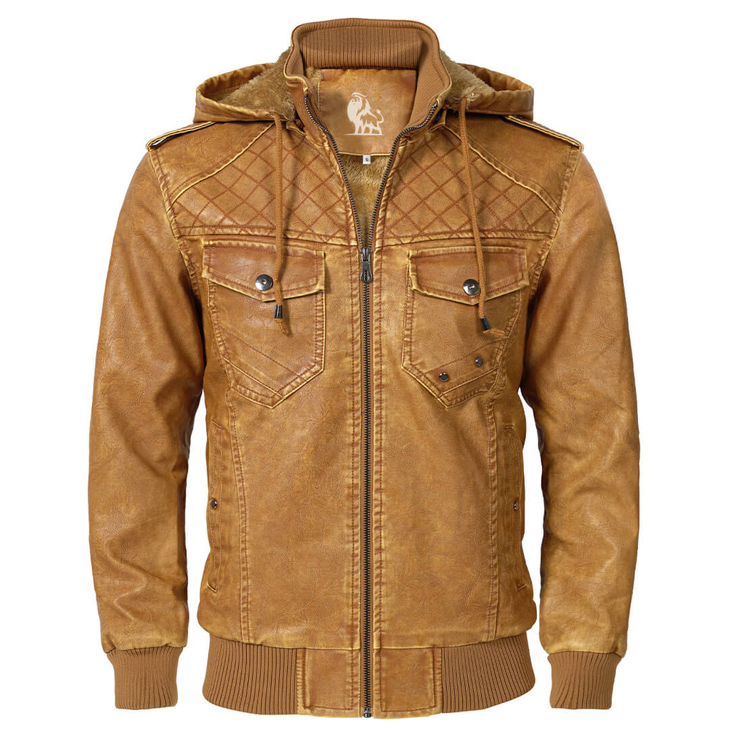 Agustine™ | Luxury Leather Jacket
