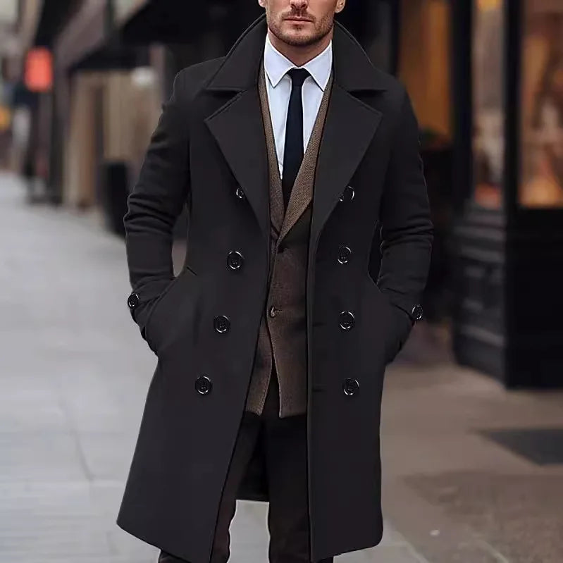 Men's Business Trench Coat