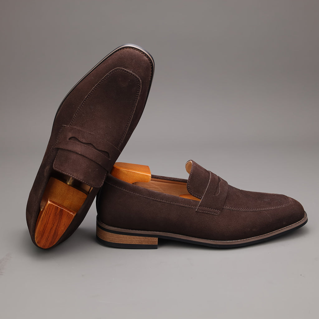 Men's Slip-On Loafer Shoes with Closed Toe