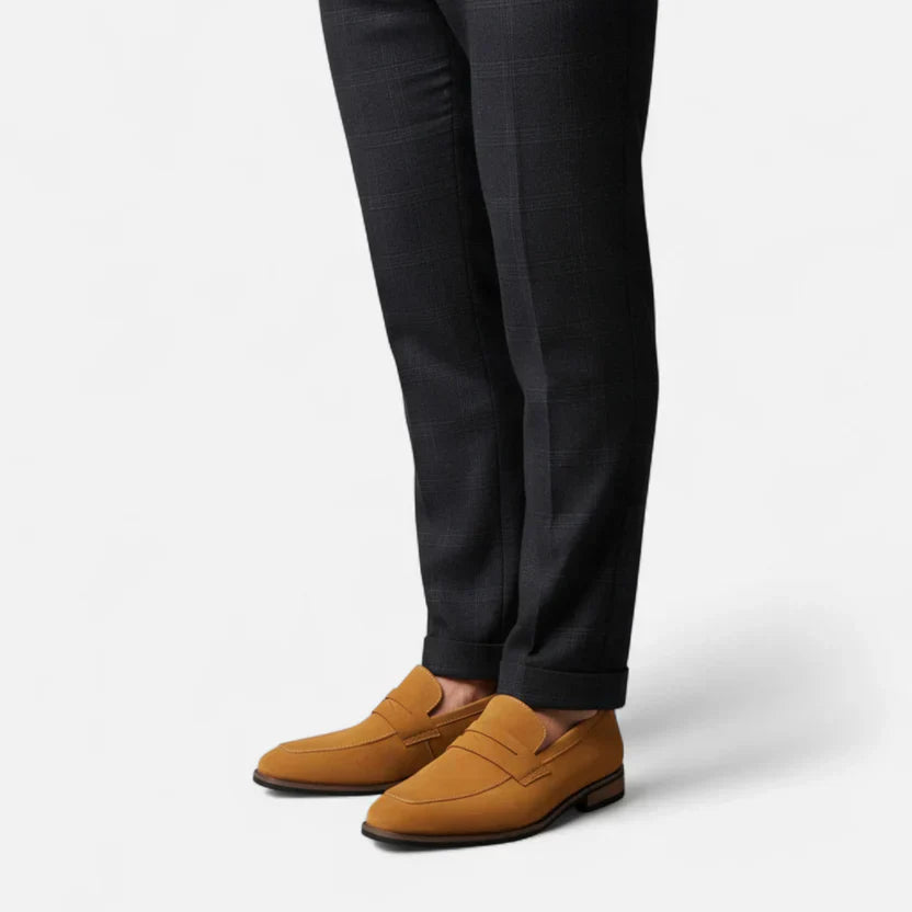 Men's Slip-On Loafer Shoes with Closed Toe