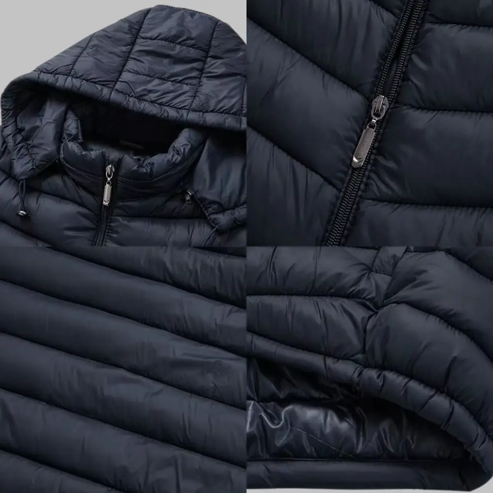 Milan | Men's Padded Hooded Puffer Jacket