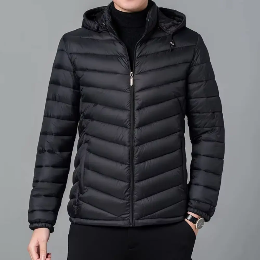 Milan | Men's Padded Hooded Puffer Jacket