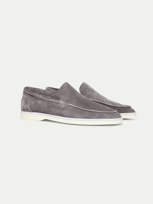 Classic Suède Loafer Grey