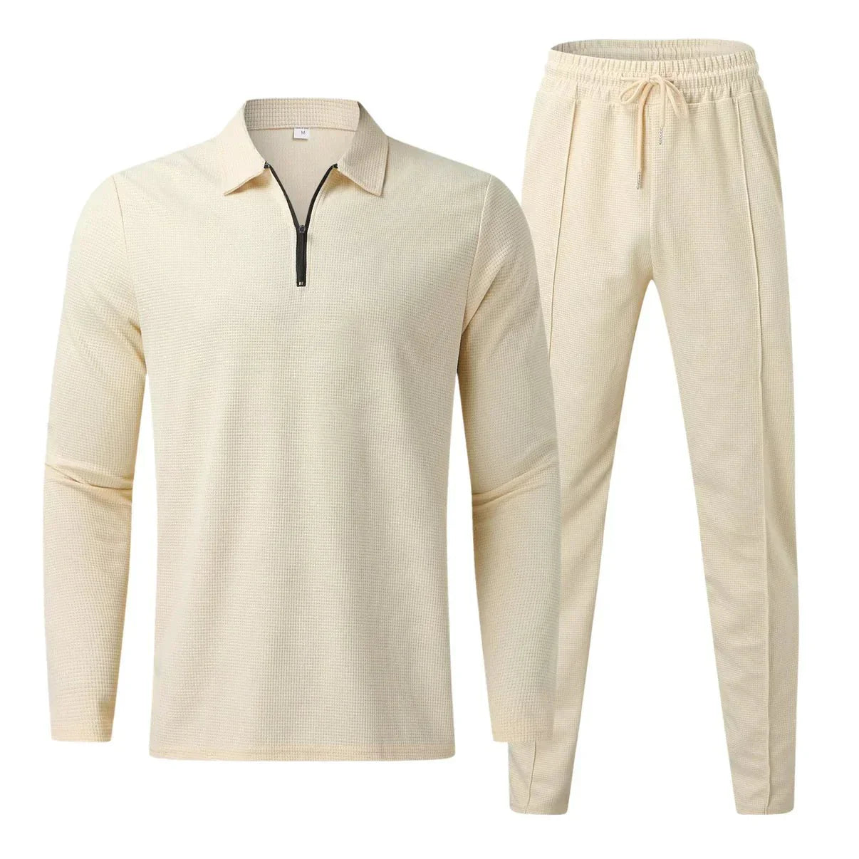 Men’s Polo Tracksuit Set – Two-Piece Sportswear Set