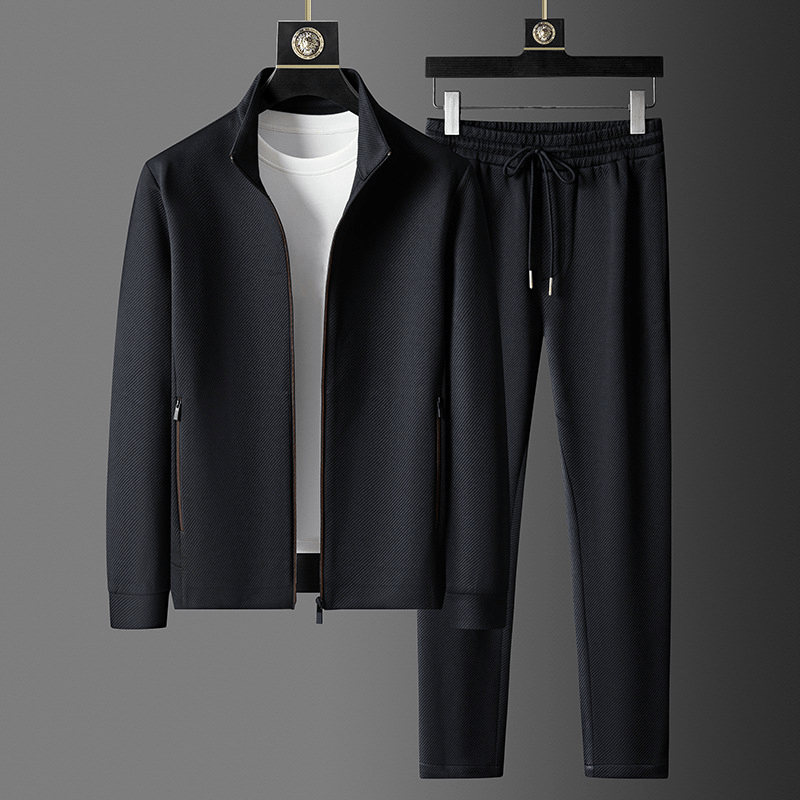 Men’s Tracksuit Set – Two-Piece Sportswear Set