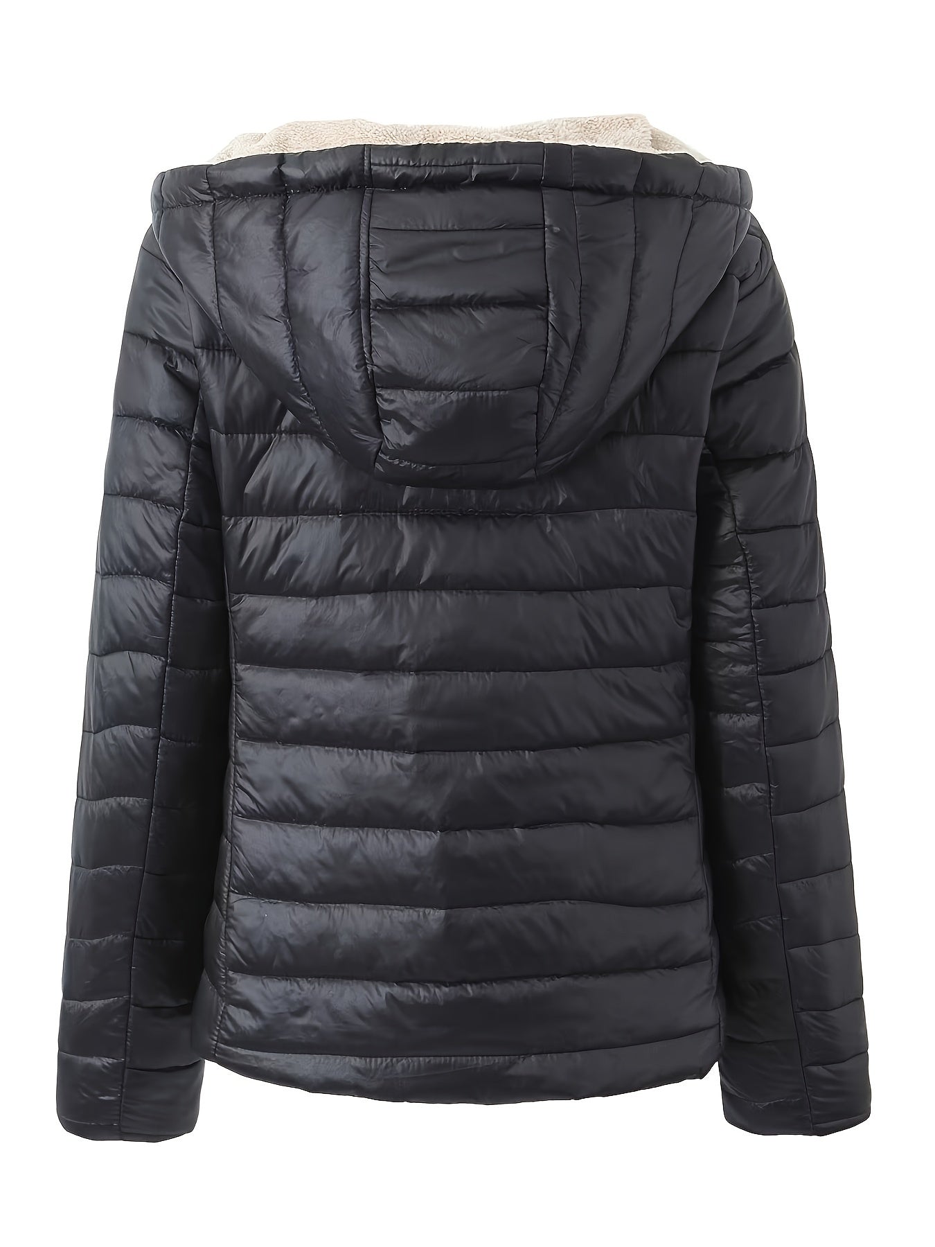 Isabel | Women's Warm Zip-Up Puffer Jacket with Faux Fur Lining