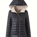 Isabel | Women's Warm Zip-Up Puffer Jacket with Faux Fur Lining