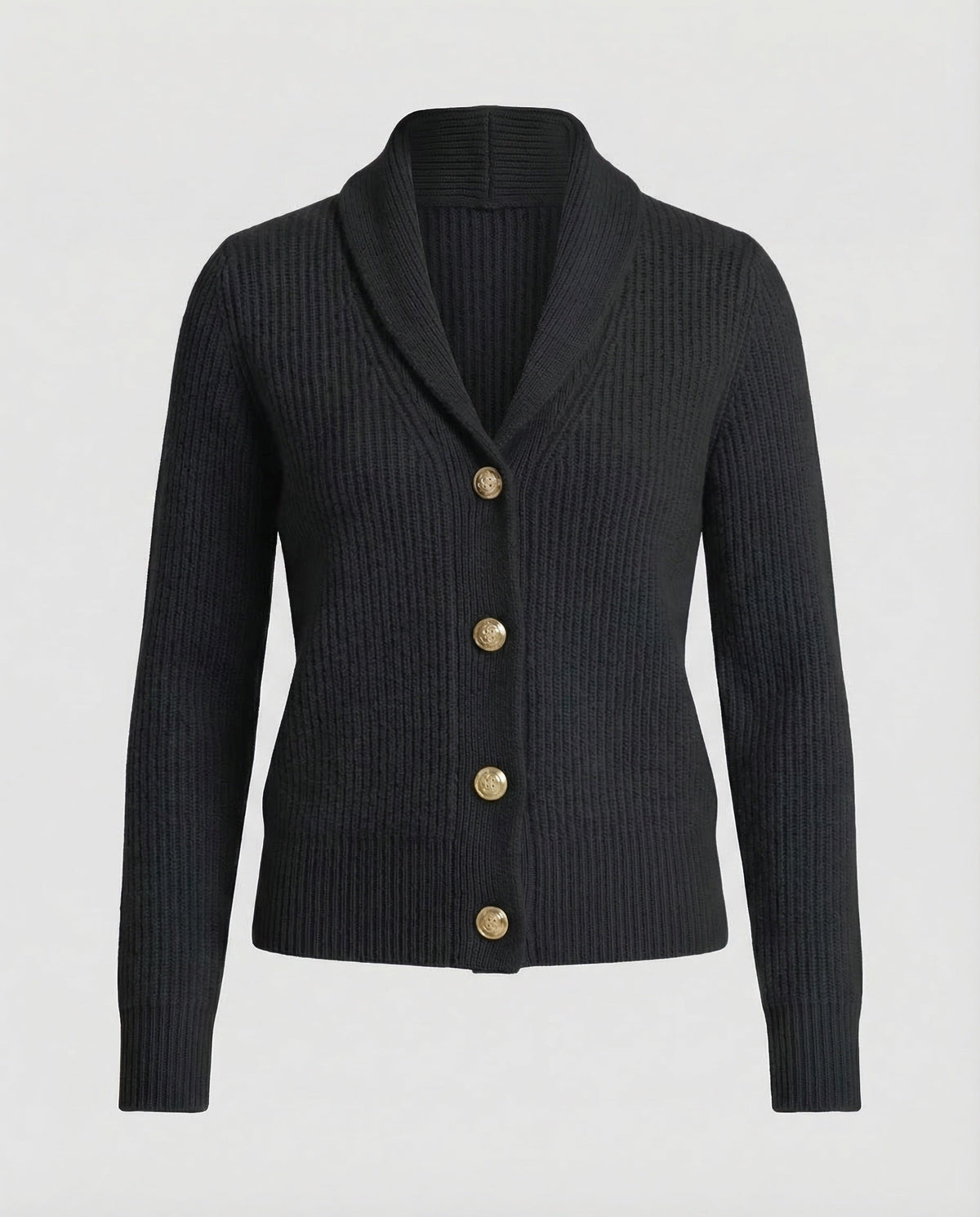 Nora | Women's Shawl Collar Button Cardigan