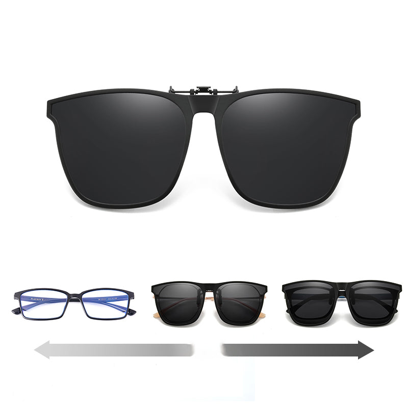 Polarized Sunglasses Clip-On – UV400 Protection | Flexible