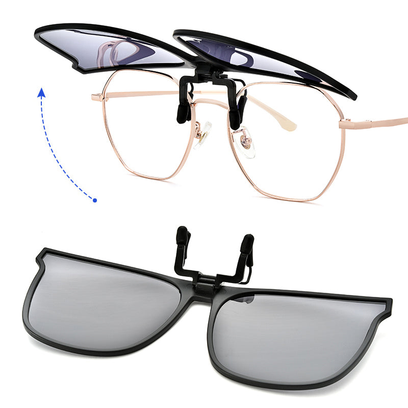 Polarized Sunglasses Clip-On – UV400 Protection | Flexible