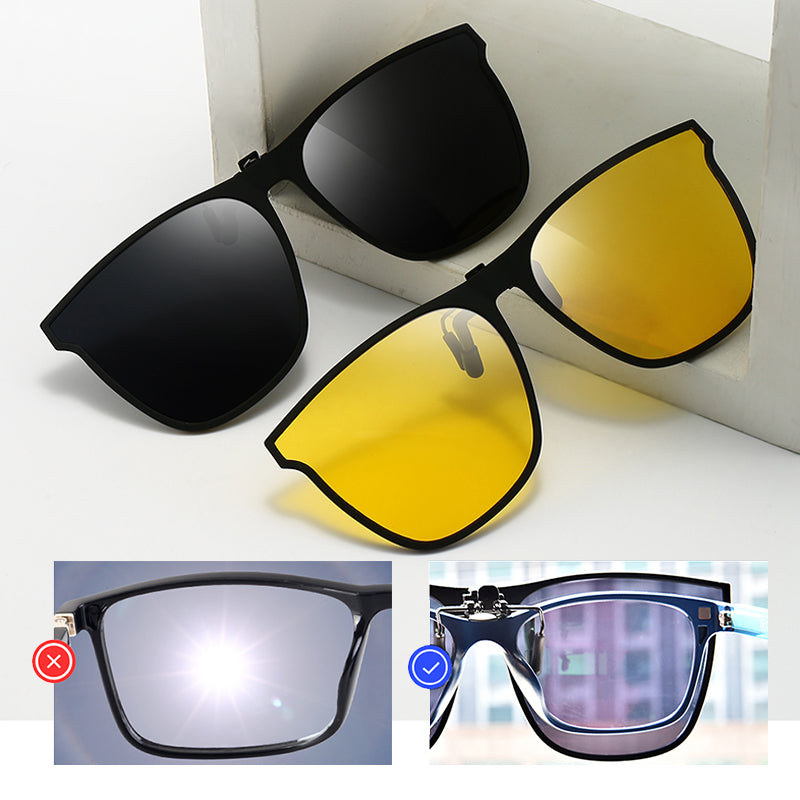 Polarized Sunglasses Clip-On – UV400 Protection | Flexible