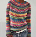 Roos | Women's Striped Crew Neck Jumper