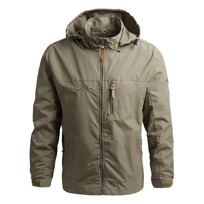 Sander | Men's Outdoor Hooded Rain Jacket