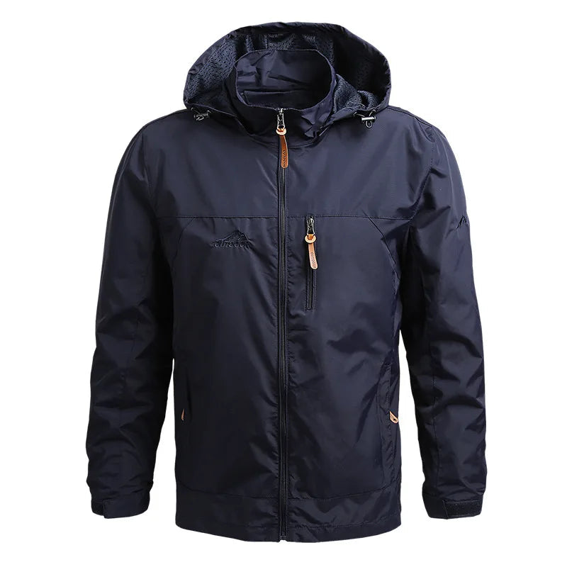 Sander | Men's Outdoor Hooded Rain Jacket