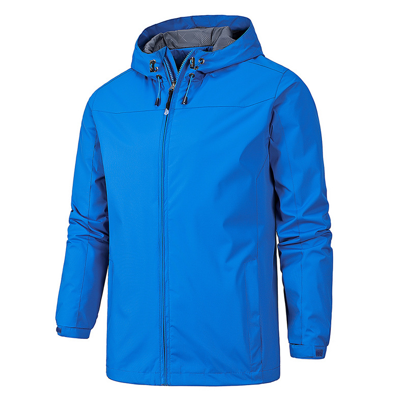 Sander | Men's Adjustable Hooded Waterproof Rain Jacket