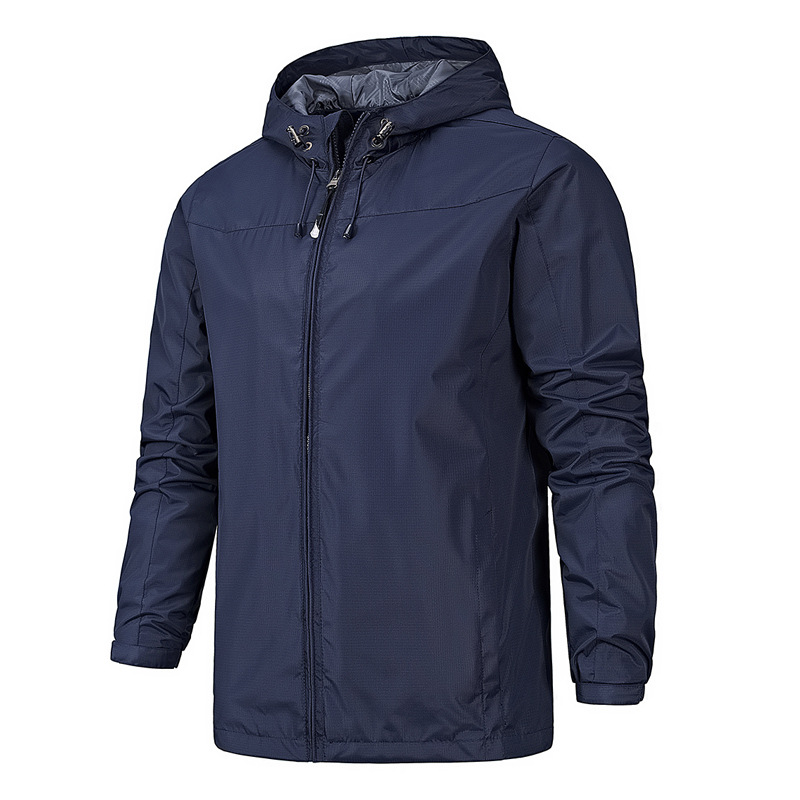 Sander | Men's Adjustable Hooded Waterproof Rain Jacket