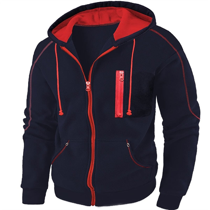 Sander | Men's Full-Zip Hooded Vest