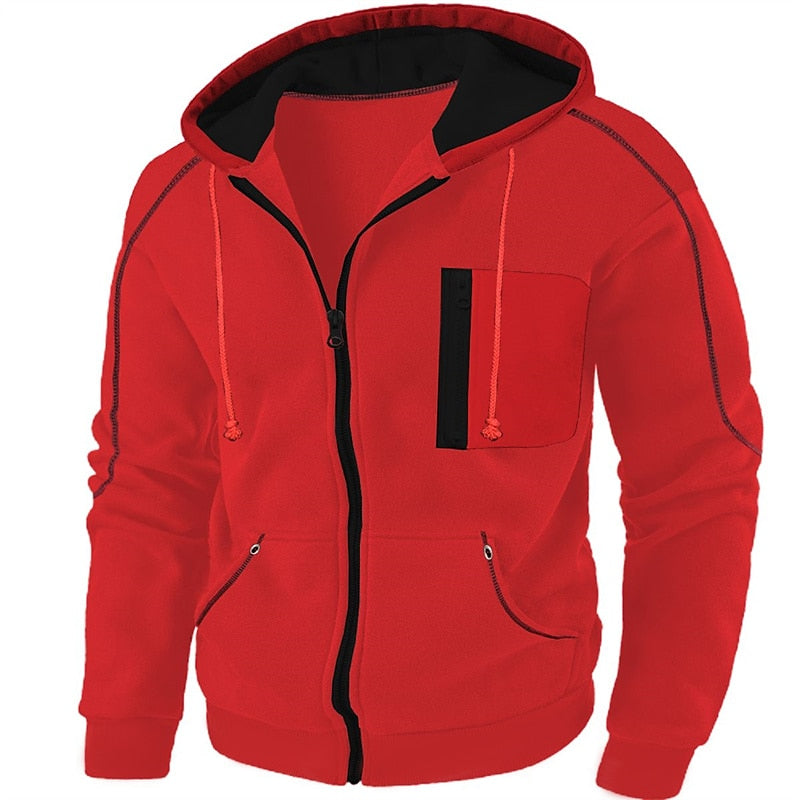 Sander | Men's Full-Zip Hooded Vest