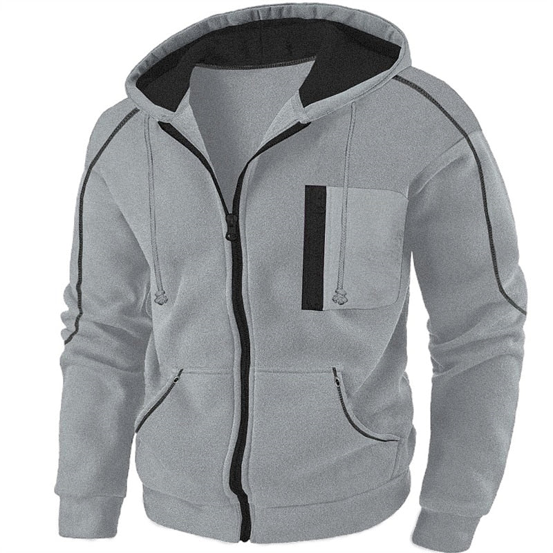 Sander | Men's Full-Zip Hooded Vest