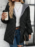 Sophie | Women's Geometric Pattern Puffer Jacket