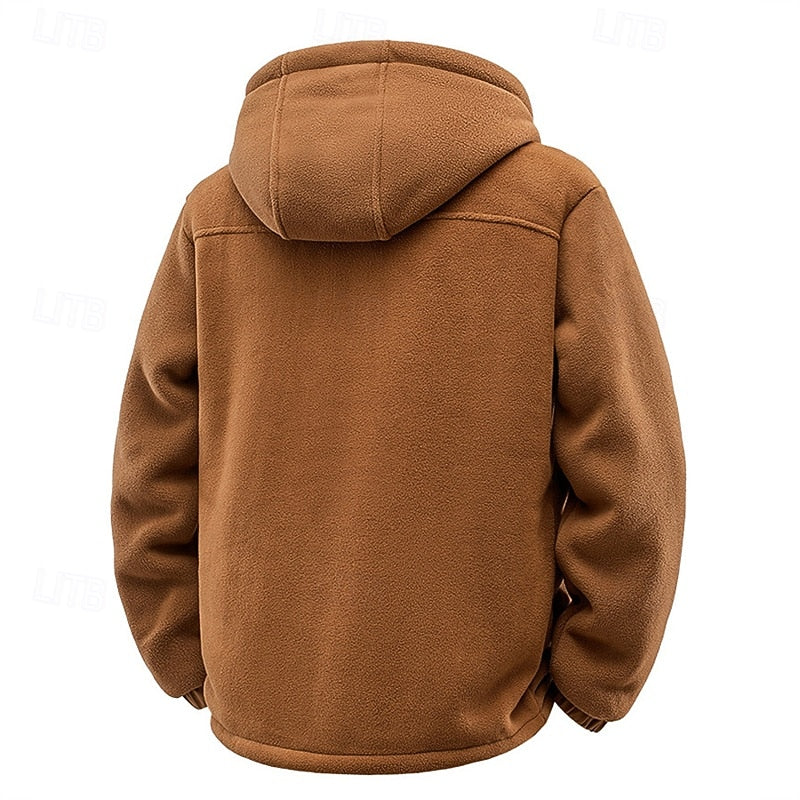 Sven | Men's Fleece Hooded Zip Jacket