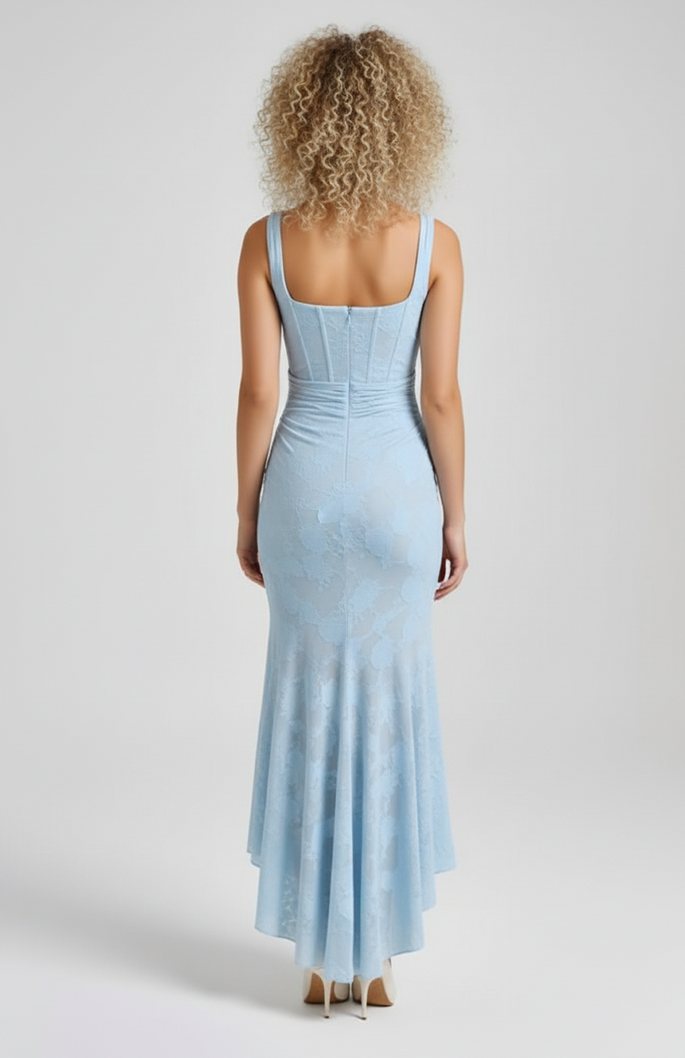 Allegra Women’s Dress | Fitted | Asymmetrical | With Draped Detail