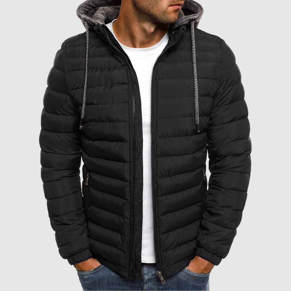 Thijs | Men's Padded Hooded Puffer Jacket