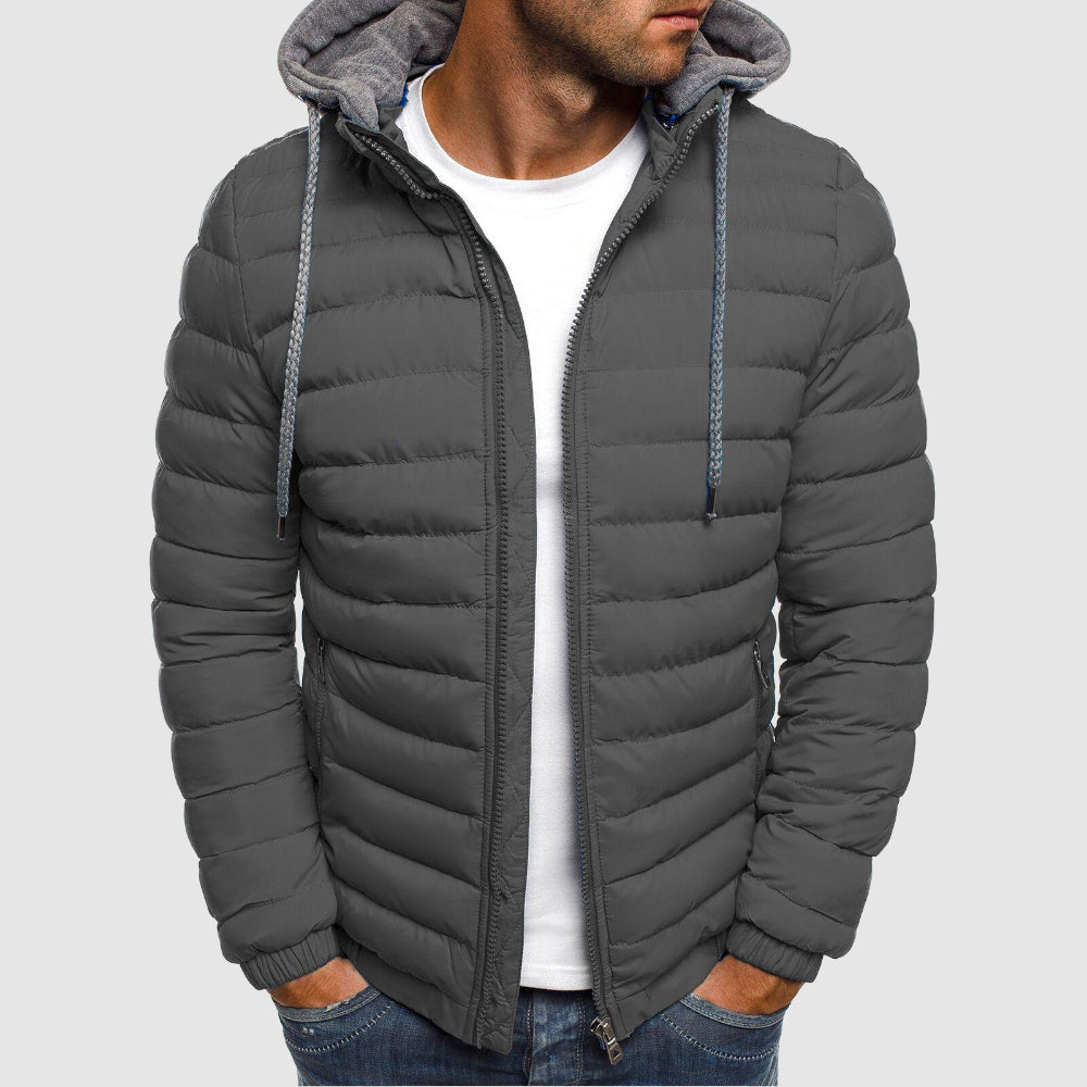Thijs | Men's Padded Hooded Puffer Jacket
