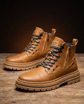 Goodyear Welted Leather Work Boots