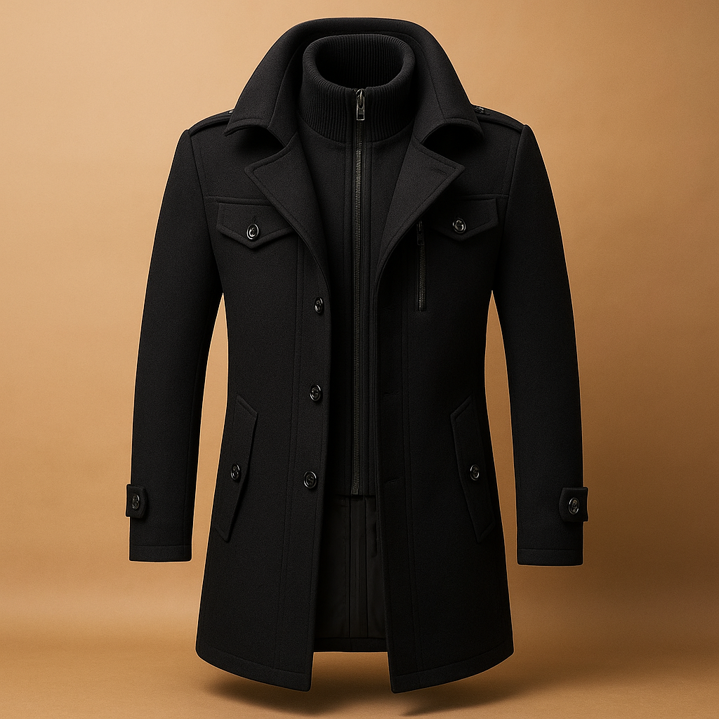 Slim Fit Two-Piece Winter Jacket