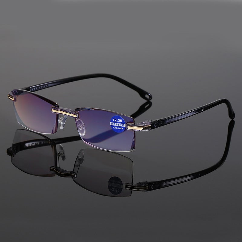 Women's Sapphire Blue Light Reading Glasses – Progressive and Ultra-Light